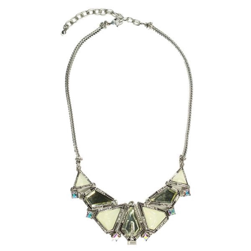 ELEGANT CRYSTAL SHARDS NECKLACE - Picture 2 of 5